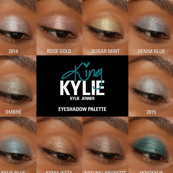 KING KYLIE Eyeshadow Palette Limited Edition Anniversary Collection - 10 Shades - Picture 14 of 16